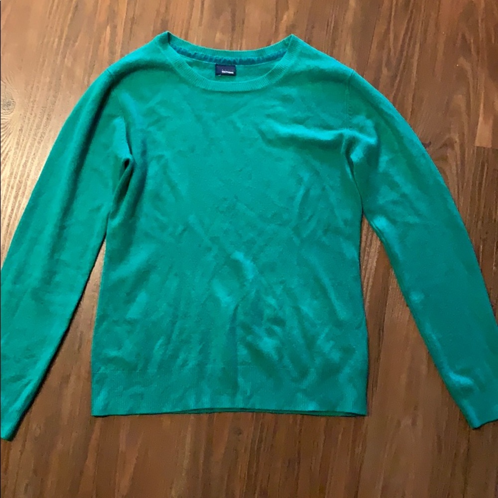 Turquoise sweater